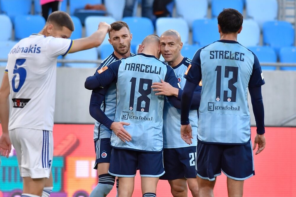 Pekné futbalové popoludnie s piatimi gólmi