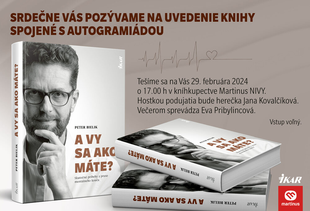 Kniha Petra Bielika A vy sa ako máte? prináša skutočné príbehy z praxe mentálneho kouča