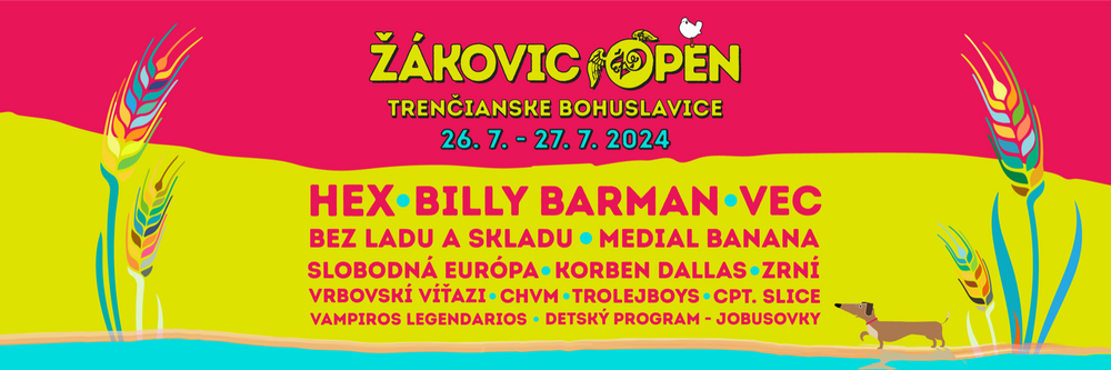 Festival Žákovic Open 2024 prichádza opäť v plnej sile s nadupaným programom!