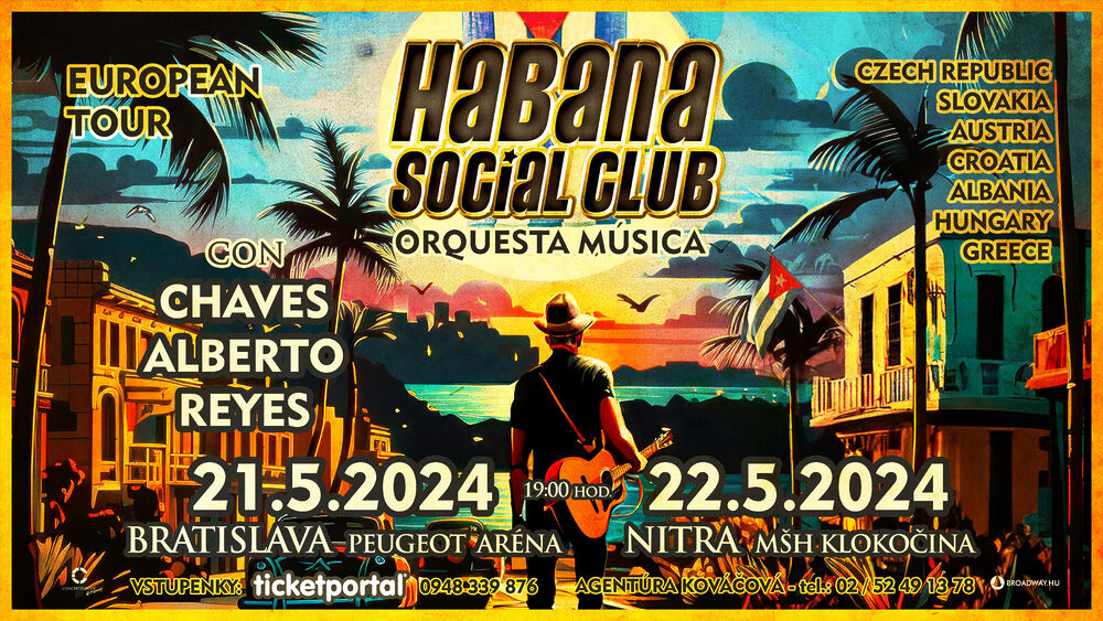 Habana Social Club sa rozlúčia v Bratislave a Nitre