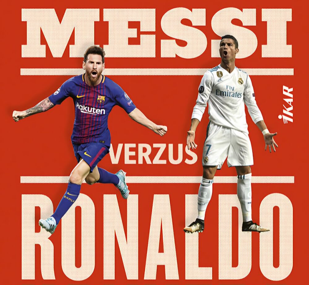 Pre všetkých milovníkov futbalu vychádza novinka o najväčších legendách jednej éry – Messi verzus Ronaldo 
