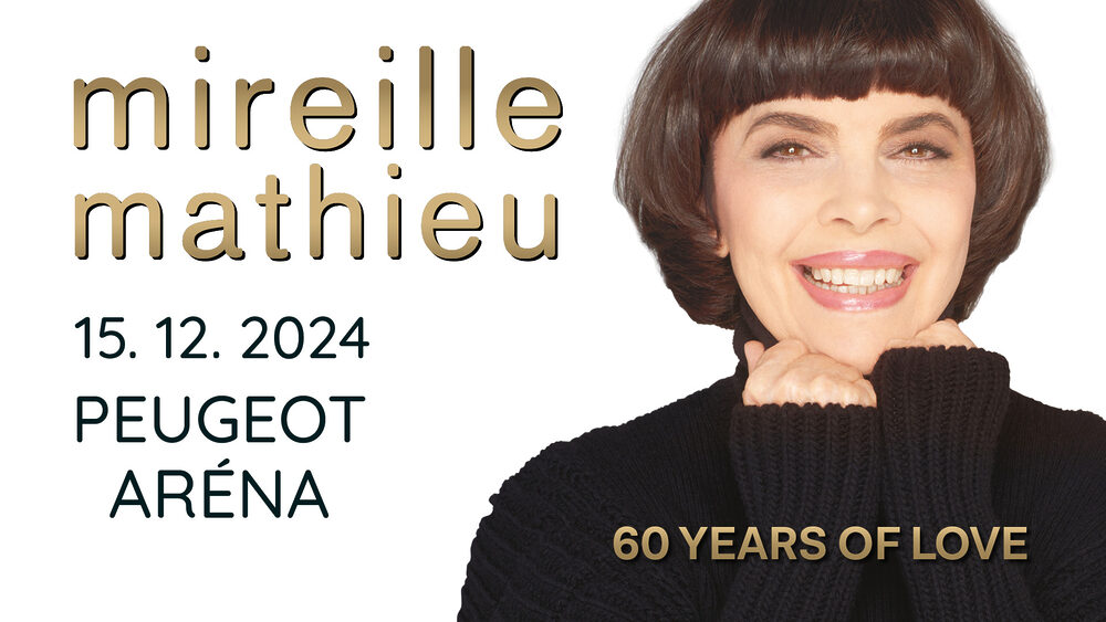 Kráľovná francúzskeho šansónu Mireille Mathieu zaspieva už tento týždeň v Bratislave!