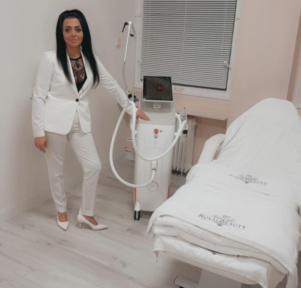 Nový epilačný salón v Bratislave otvorila Mária Rita Bugova