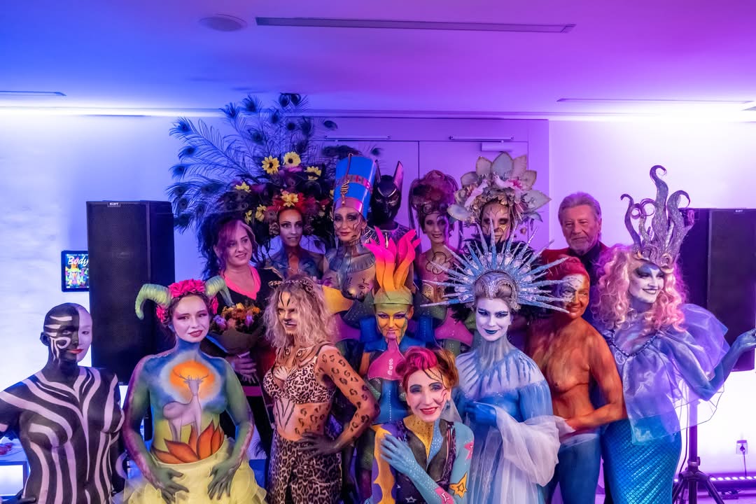 Body Art Show 2025Umenie, charita a krst bodypainting kalendára