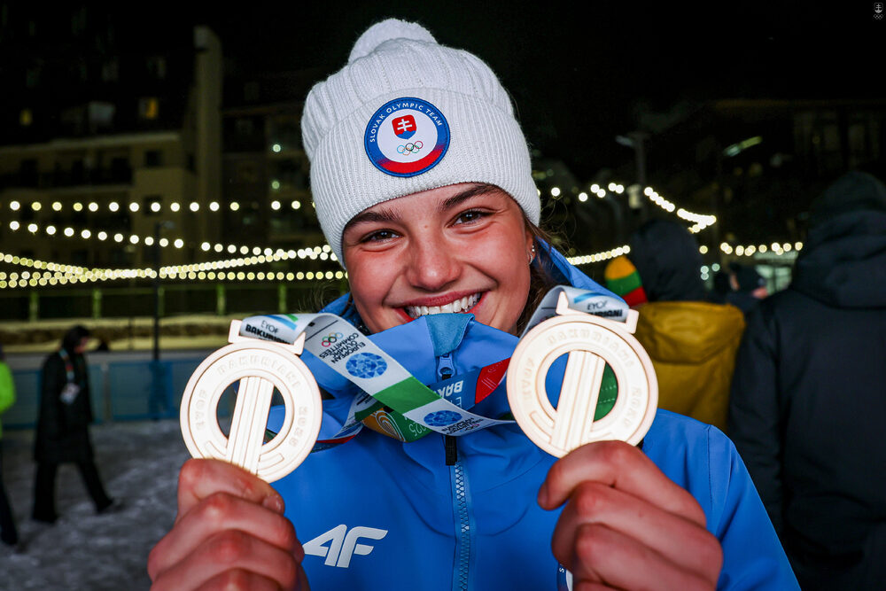 Michaela Straková sa stala najlepšou športovkyňou EYOF 2025