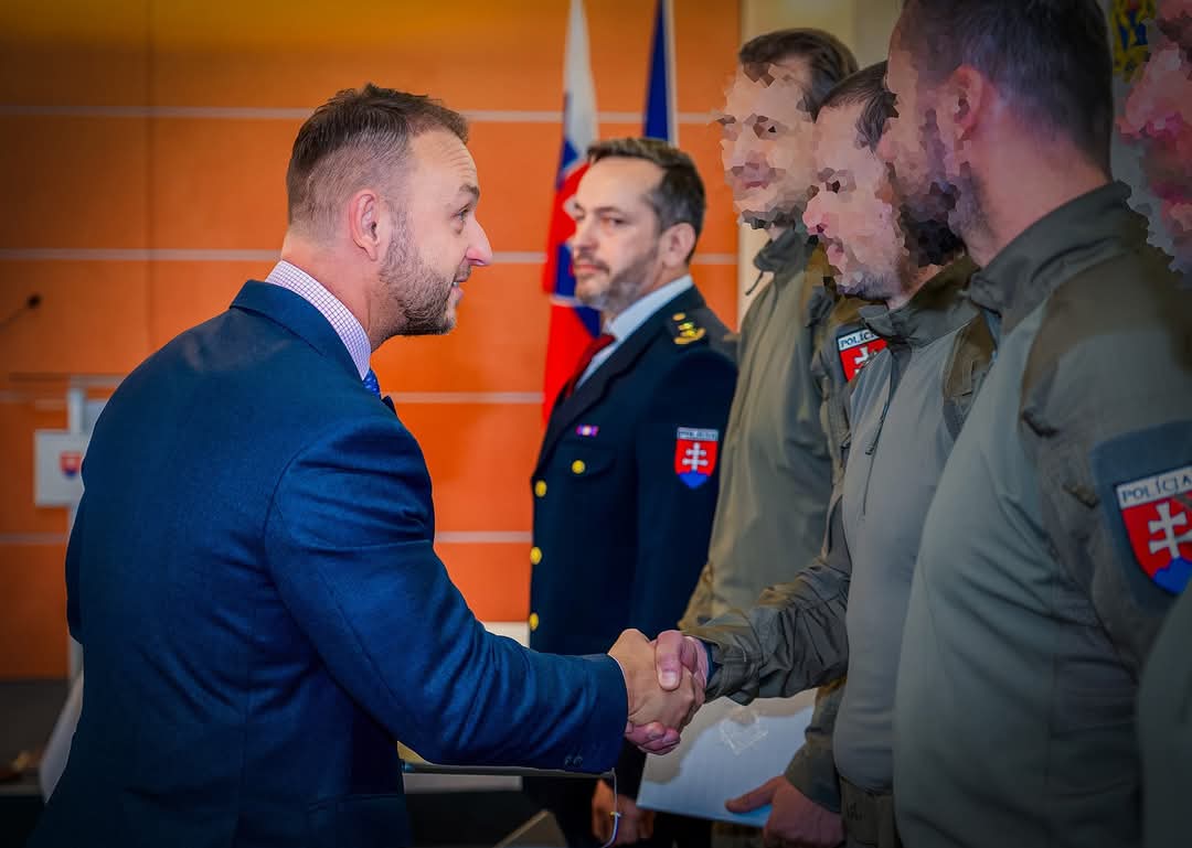 Minister vnútra ocenil príslušníkov špeciálnych jednotiek za rozvoj medzinárodnej spolupráce