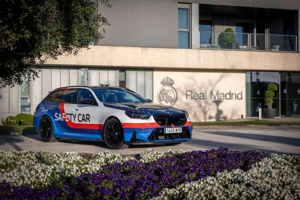BMW M5 Touring bude novým Safety Car pre Real Madrid C.F.