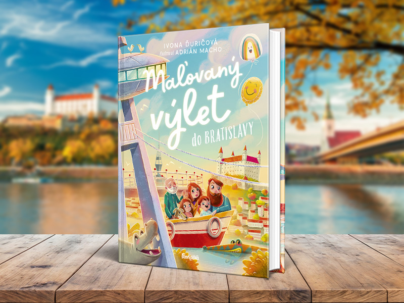 Nádherná knižka plná ilustrácií – Maľovaný výlet do Bratislavy