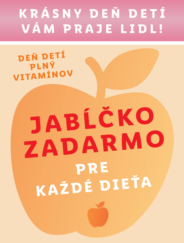 Lidl oslavuje Medzinárodný deň detí zdravo a zodpovedne