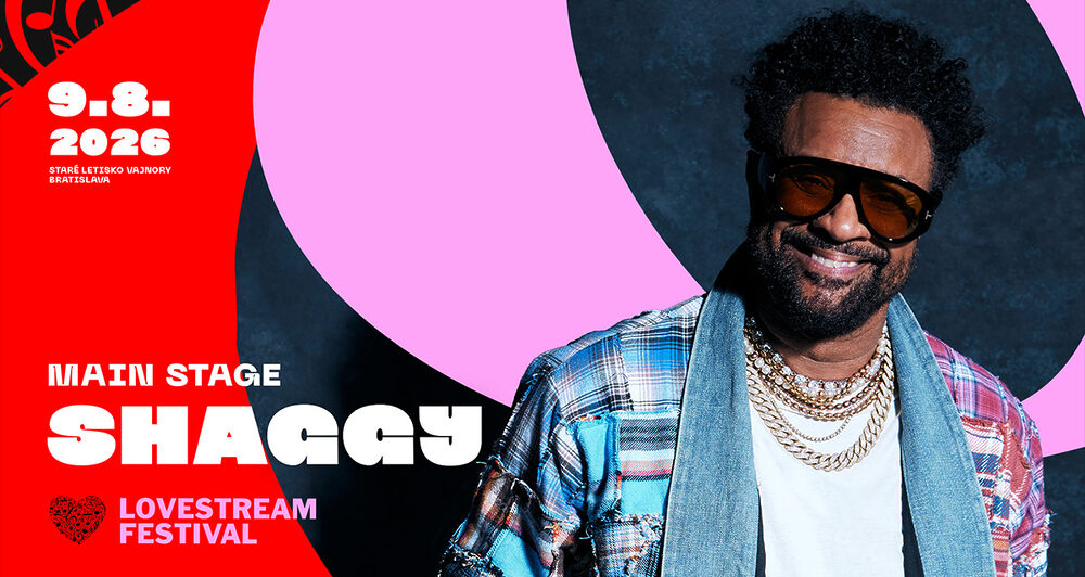 Na Lovestream festivale vystúpi jamajsko-americká hviezda Shaggy!
