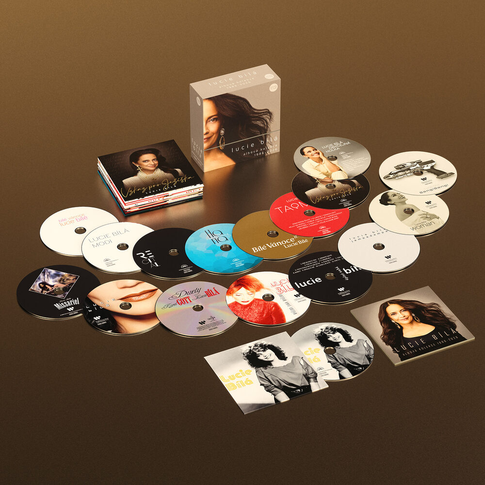 Mimoriadna osobnosť Lucie Bílej prvýkrát v kompletnej albumovej kolekcii na 17 CD