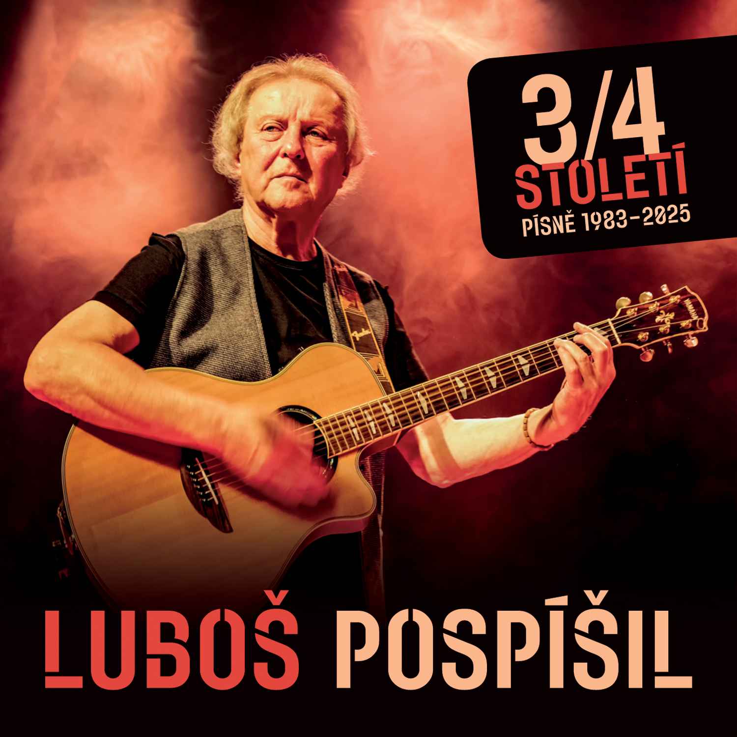 Luboš Pospíšil uzavrie svoje 3/4 storočie 28. 4. v Lucerna Music Bare a ďalšími koncertmi